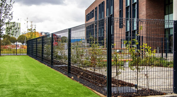 Recinzione terreno residenziale